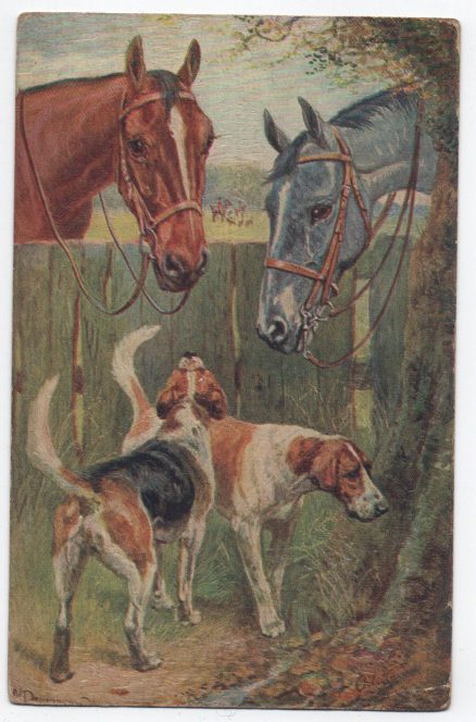 Horse Postcard Raphael Tuck Oilette