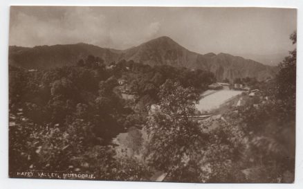 Mussoorie Happy Valley India Postcard