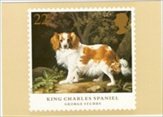 George Stubbs King Charles Royal Mail Postcard 1991