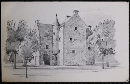 Jedburgh Artist Adam Robson Postcard