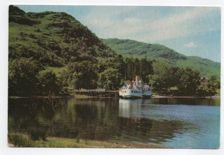 Loch Lomond Ardlui Pier Postcard