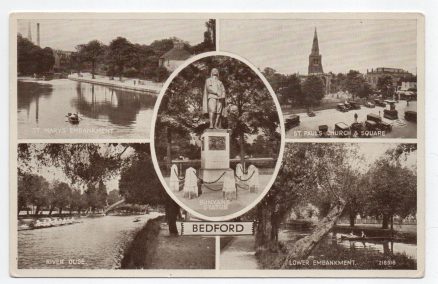 Bedford Postcard Valentines  St Mary's