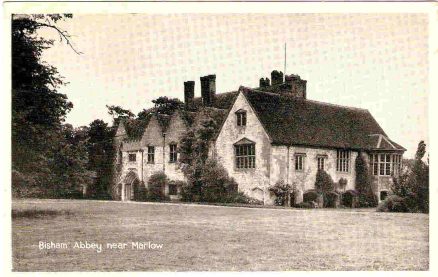 Bisham Abbey Marlow Postcard