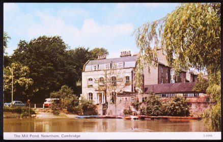 Cambridge  Postcard Newnham College The Mill Pond