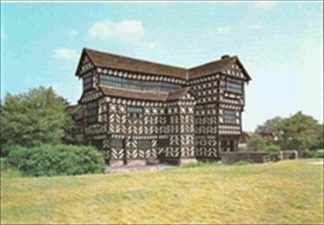 Cheshire Postcard Congleton Little Moreton Hall National Trust