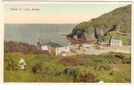 Jersey Greve de Lecq Vintage Postcard