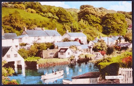 Helford Village Postcard Cornwall