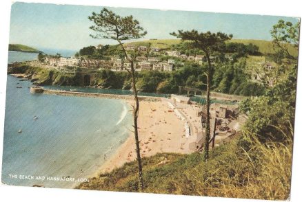 Looe Hannafore Cornwall Postcard