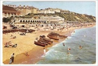 Bournemouth Postcard East Overcliff Vintage 1965