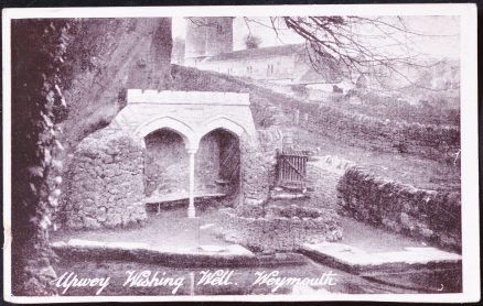 Weymouth Vintage Postcard 1923 Upway Wishing Well