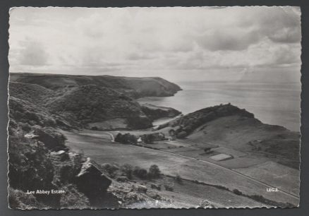 Lee Abbey Estate Devon Postcard