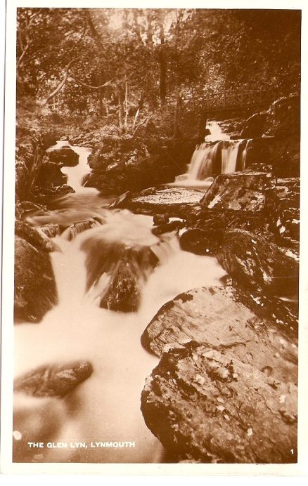 Lynmouth Postcard Glen Lyn