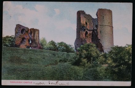 Hadleigh Castle Vintage Essex 1904 Postcard