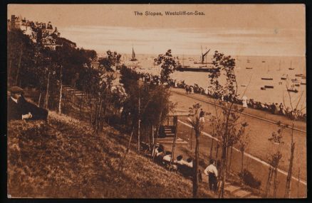 Westcliff-On-Sea Vintage Postcard 1912 LOCAL PUBLISHER