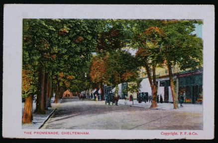 Cheltenham Parade Vintage Circa 1918 Postcard