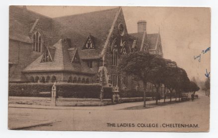 Cheltenham Ladies College Postcard Vintage View LOCAL PUBLISHER