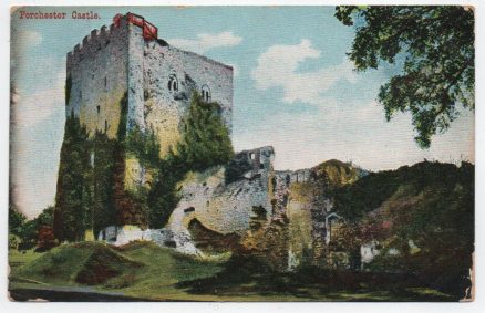 Porchester Castle Antique1905 Postcard