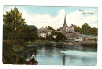 Ross Wye Valley Postcard Publsher Woodberry Series No.1227 Dated 1908