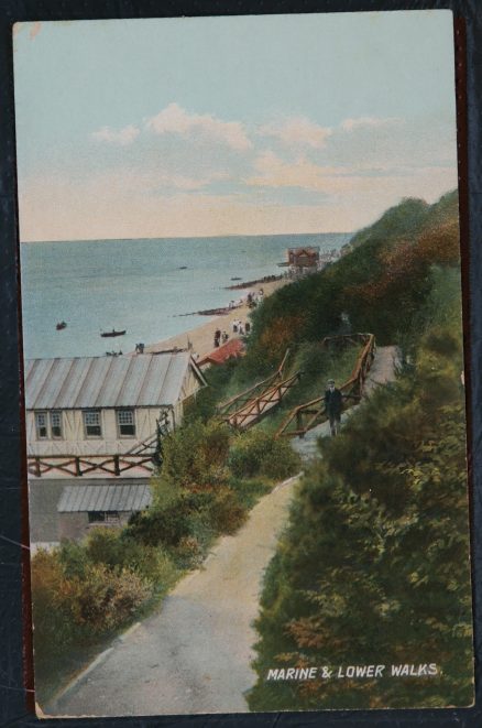 Folkestone Marine Local Publisher Postcard