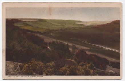 Knatts Valley Kent Vintage Postcard