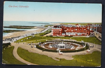 Cliftonville Oval Vintage 1919 Postcard - Image 2