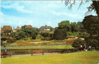 Golders Green Postcard London Golders Hill Park