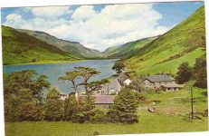 Tal Y llyn Merioneth Wales 1967 Postcard