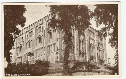 Norwich Castle Postcard