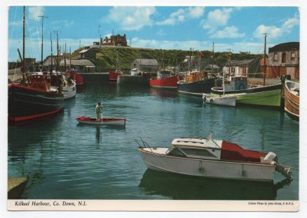 Kilkeel Harbour Postcard Co. Down