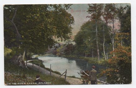 Belfast Postcard Lagan 1907 Postcard