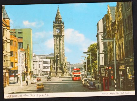 Belfast Postcard Albert Clock