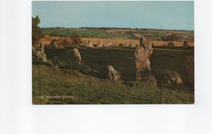 Rollright Stones Chipping Norton Postcard,