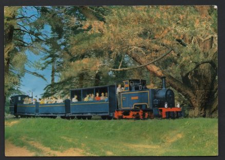 Bicton Postcard Railway Train Postcard