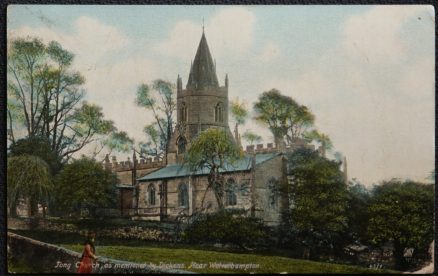 Wolverhampton Tong Church Shropshire 1906 Mentioned In Charles Dickens