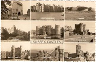 Sussex Castles Lewes Herstmoceaux Camber Arundel Bodiam Ypres Rye Battle Abbey Hastiings Pevensey