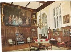 Loseley Park Postcard Surrey The Great Hall