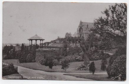 Newport Belle Vue Park 1906 Postcard