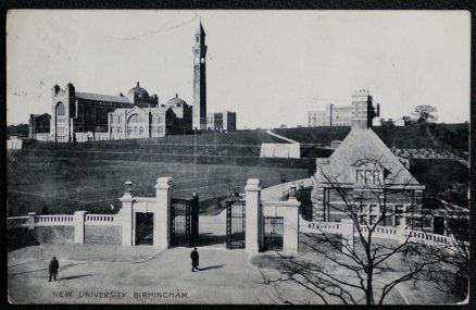 Birmingham Vintage 1912 Postcard New University