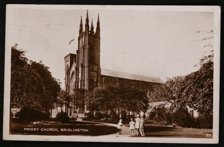 Bridlington Priory Church 1930 Postcard