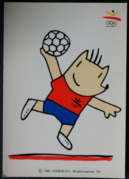 Olympic Collection Barcelona 1992 Postcard