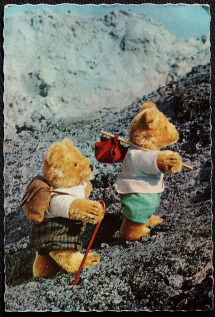 Teddy Bears Walk Postcard Published by Gravo