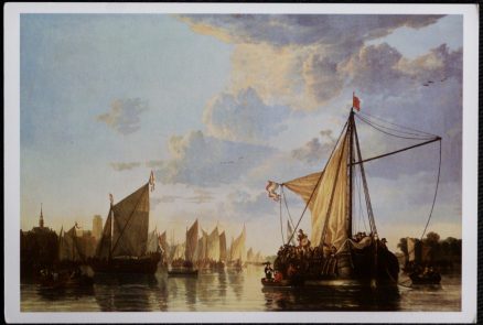 Aelbert Cuyp Artist (1620-1691) The Maas At Dordrecht