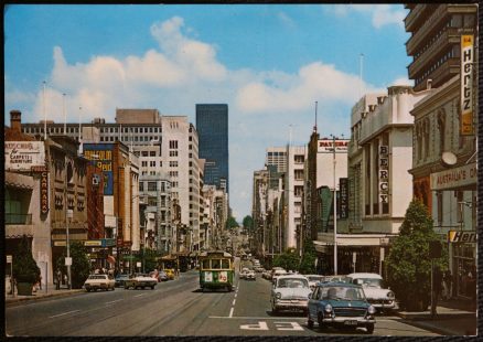 Melbourne Australia 1978 Bourke Street Bercy Store Hertz