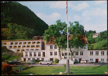 Norway Torvis Fjord Hotel Postcard