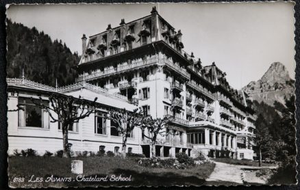 Switzerland Les Avants Chatelard  Postcard