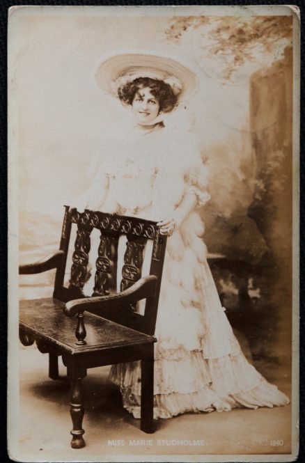 Marie Studholme Postcard Actress 1905