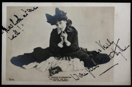 Winifred Hart Dyke A Princess Of Kensington Signed Postcard