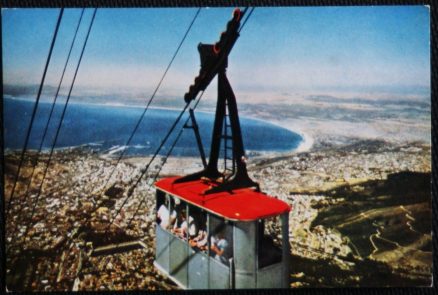 Cape Town Postcard Cable Car