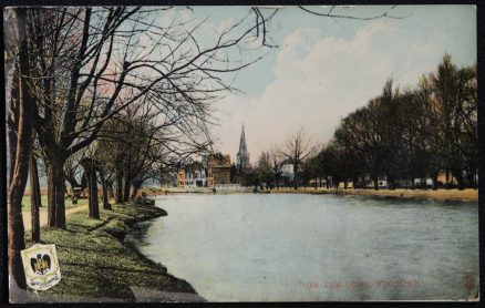 Bedford Postcard Vintage View  River Ouse