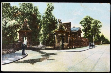 Reading Coley Avenue Postcard Vintage